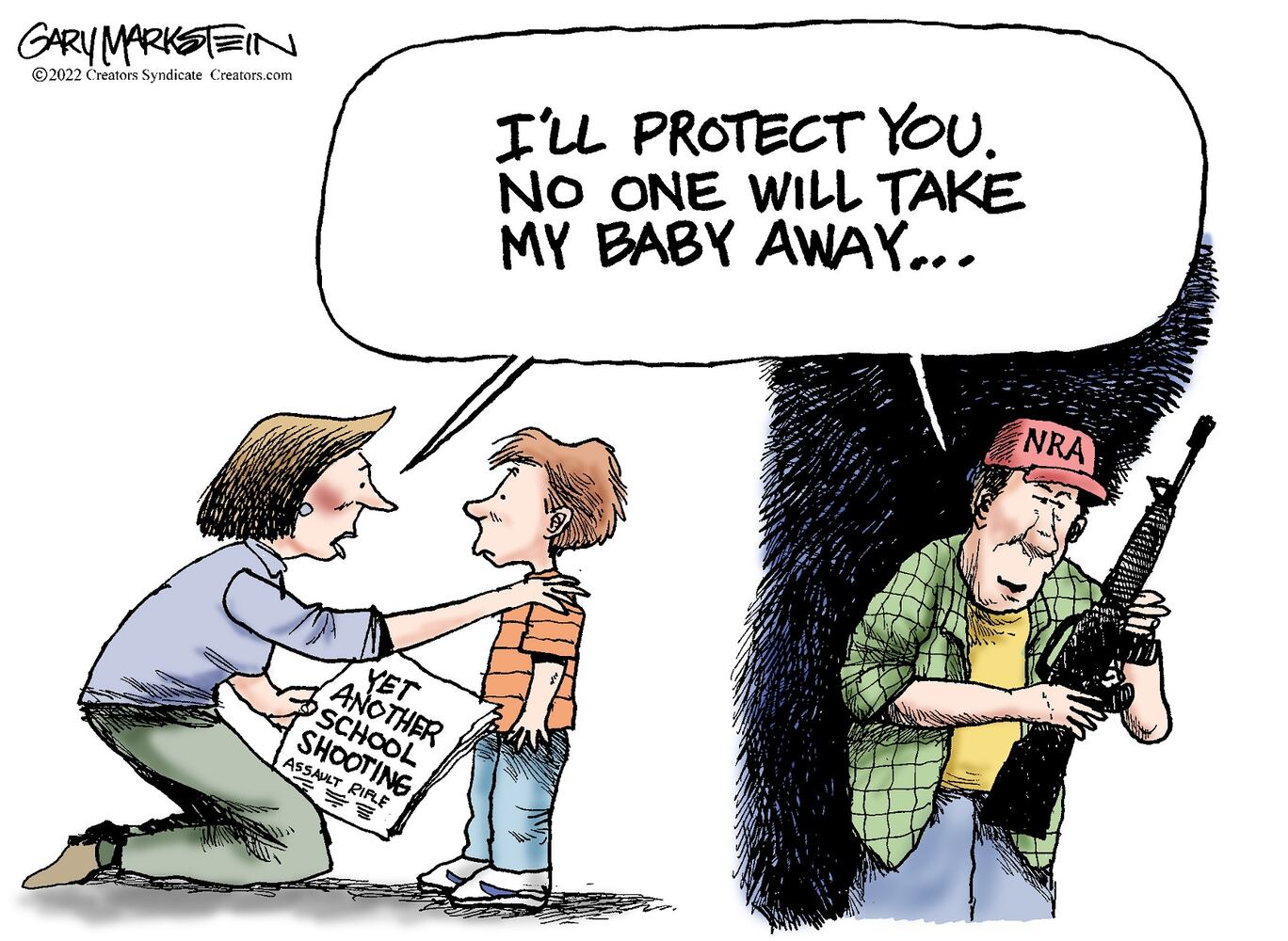WEEK IN CARTOONS: Gun laws, inflation and more