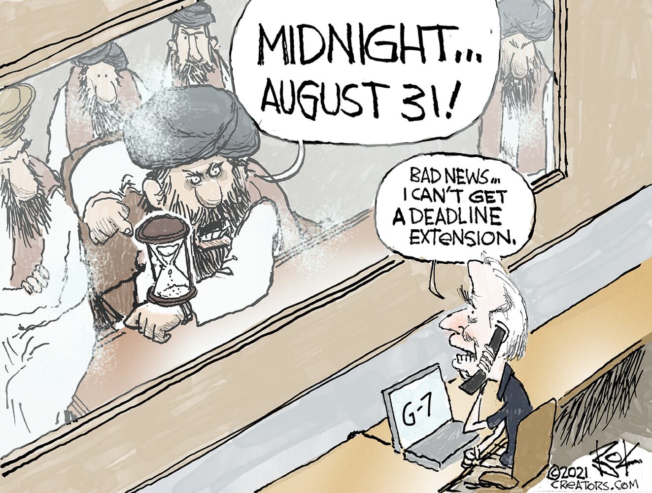 Week in cartoons: Afghanistan, livestock dewormer and more