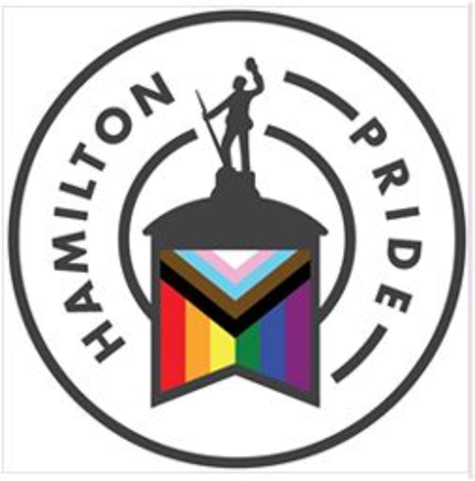This is the Hamilton PRIDE logo. PROVIDED