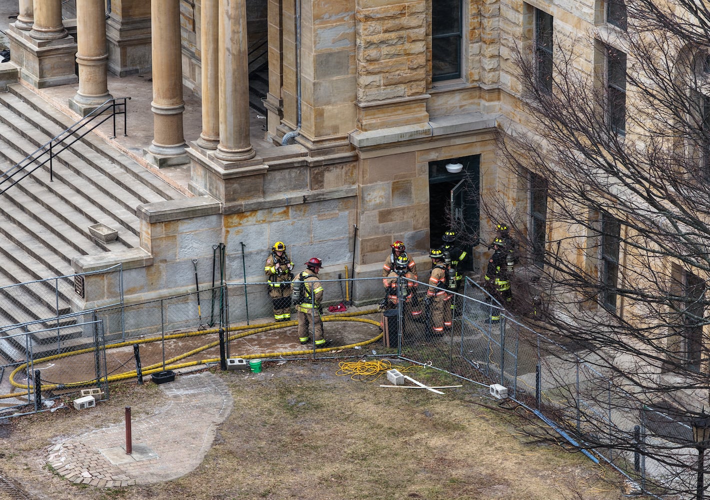 Butler County Courthouse fire
