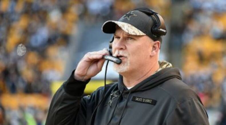 New Cincinnati Bengals offensive line coach Frankl Pollack.