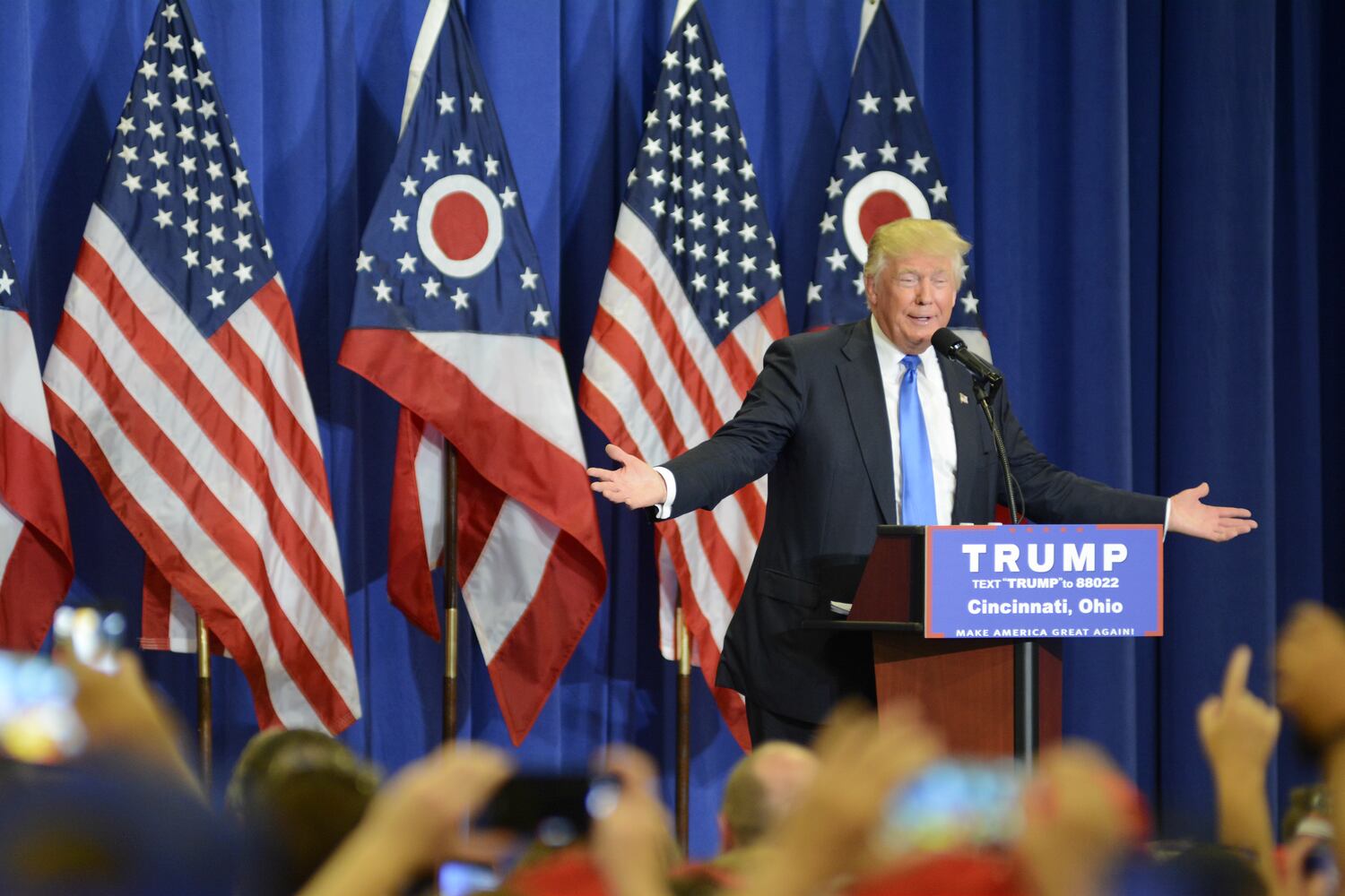 PHOTOS President Trump's past visits to the region.
