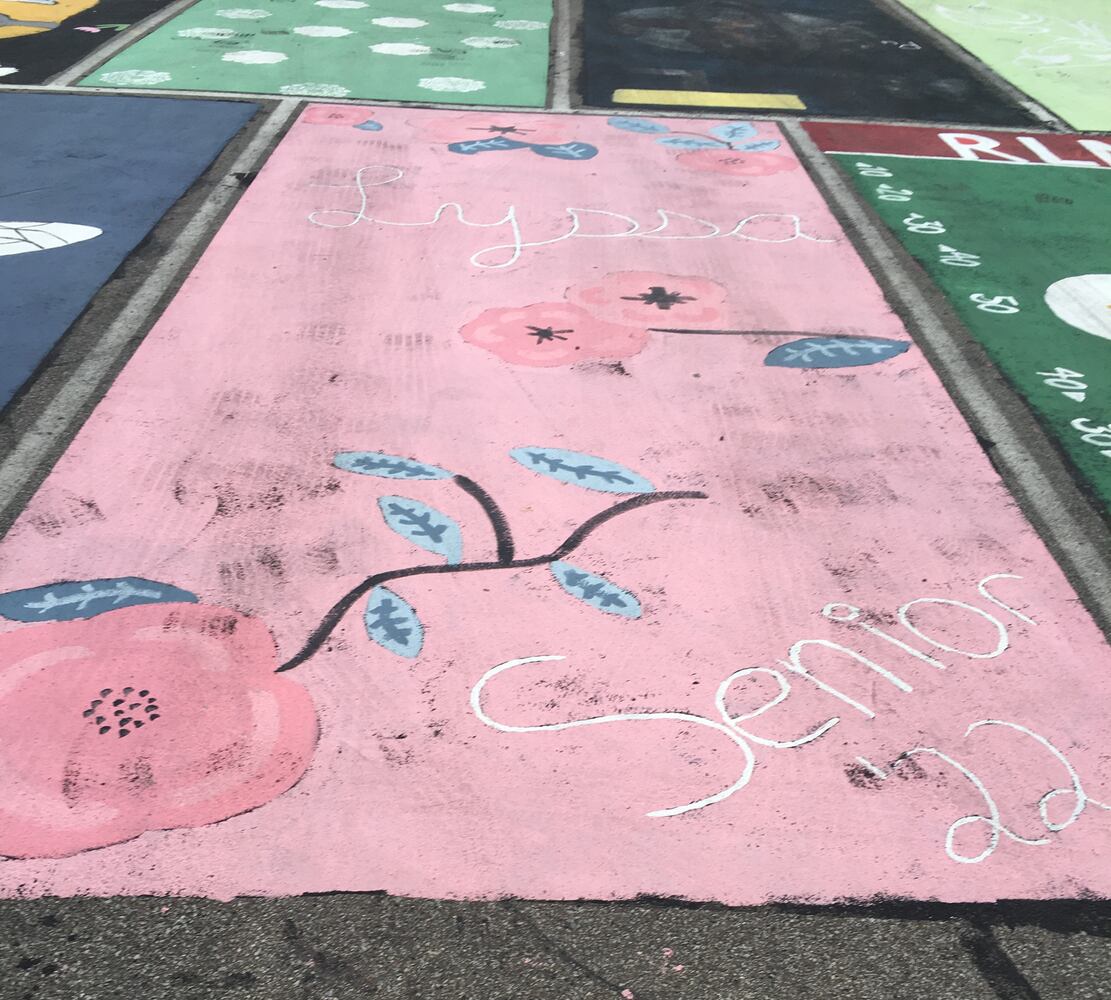 Fairfield High senior parking lot