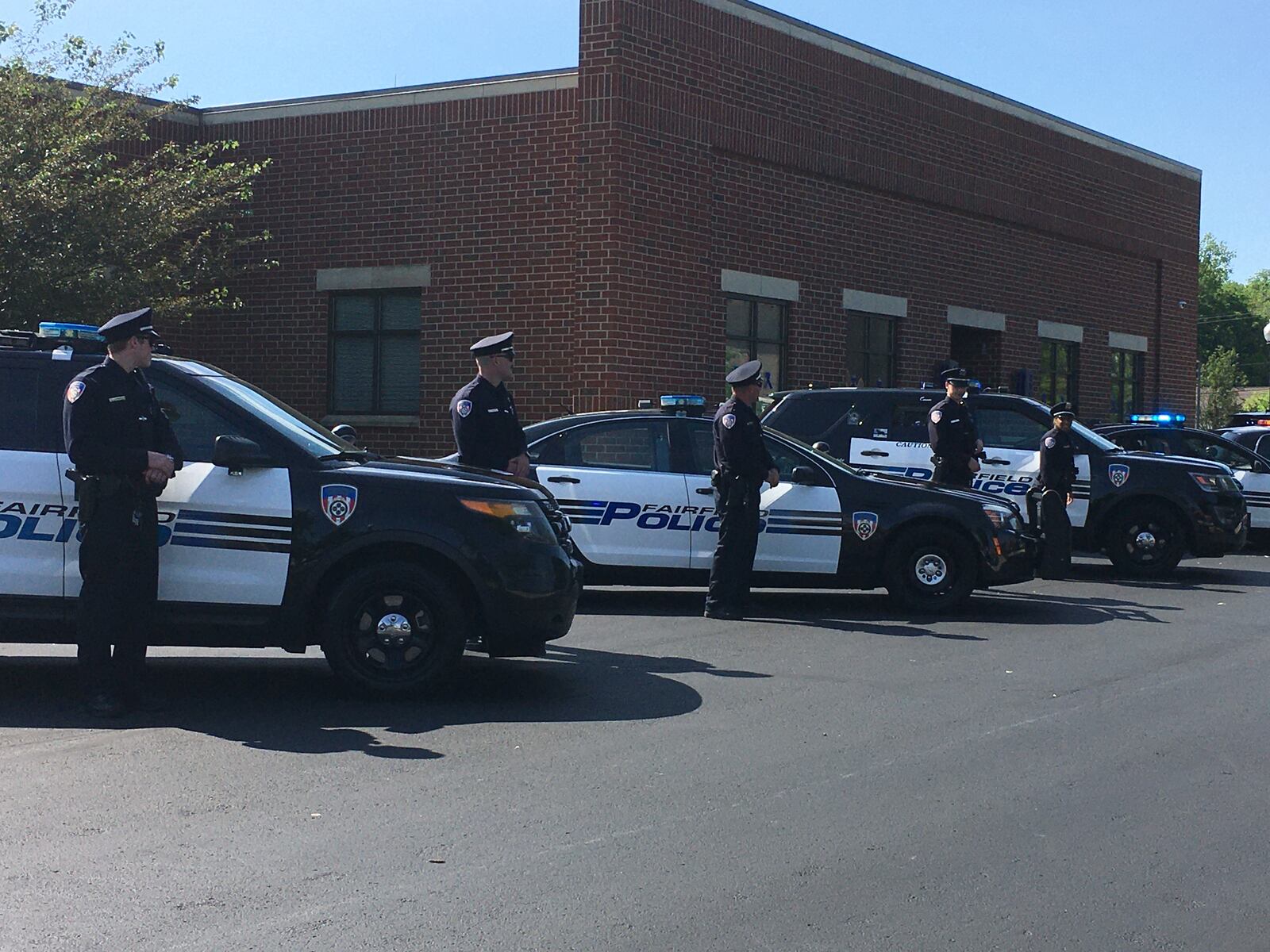 The city of Fairfield said good-bye on Saturday, May 30, to the late Fairfield police Officer Chris Murphy, who died on May 24 from complications from cancer. LAUREN PACK/STAFF