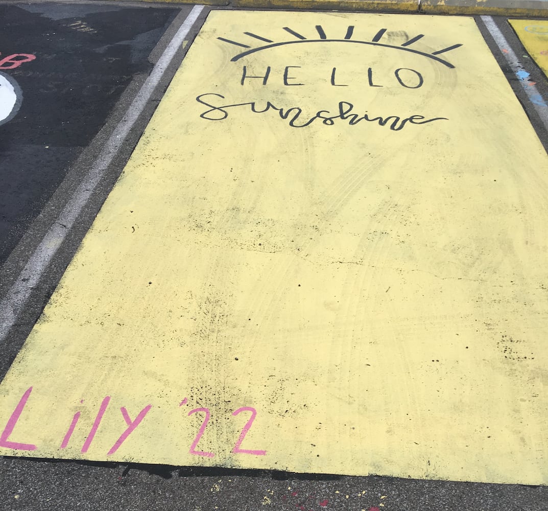 Fairfield High senior parking lot