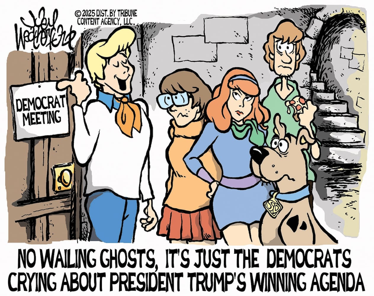 CARTOONS: Joey Weatherford, May 3, 2025