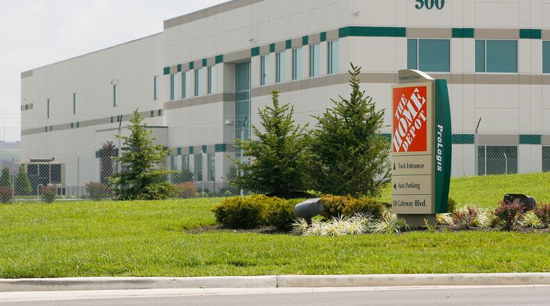 Home Depot has a rapid deployment center in Monroe. Staff photo by Nick Graham