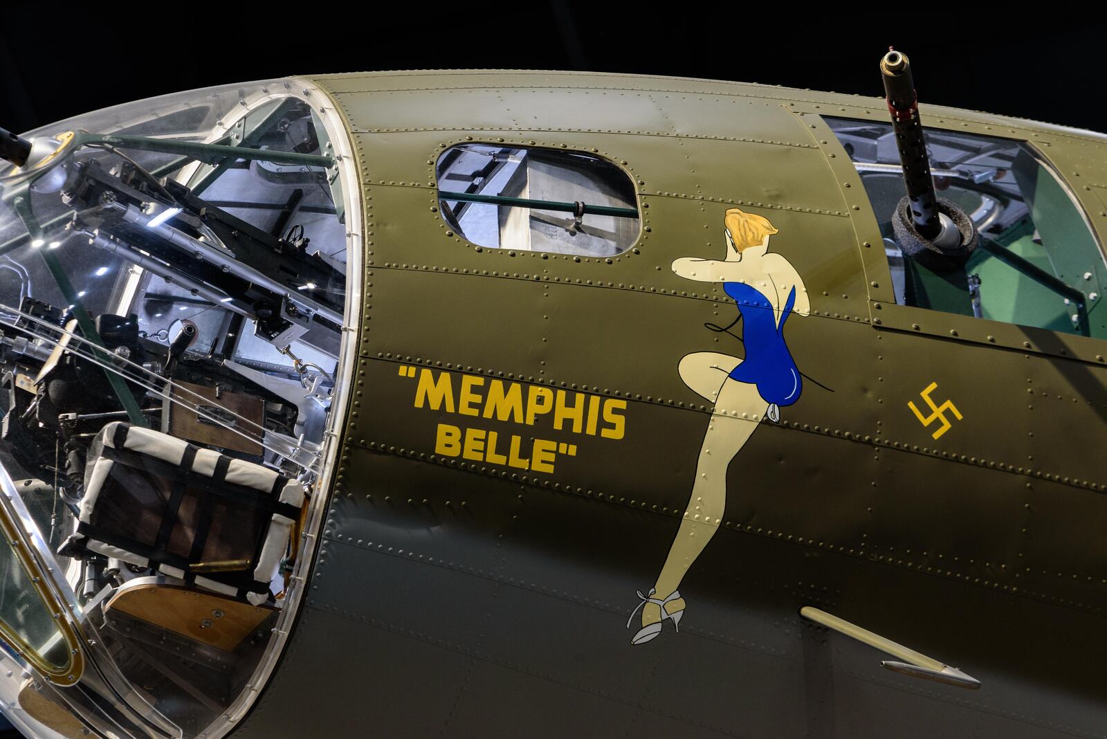 The Memphis Belle at the National Museum of the U.S. Air Force TOM GILLIAM / CONTRIBUTING PHOTOGRAPHER