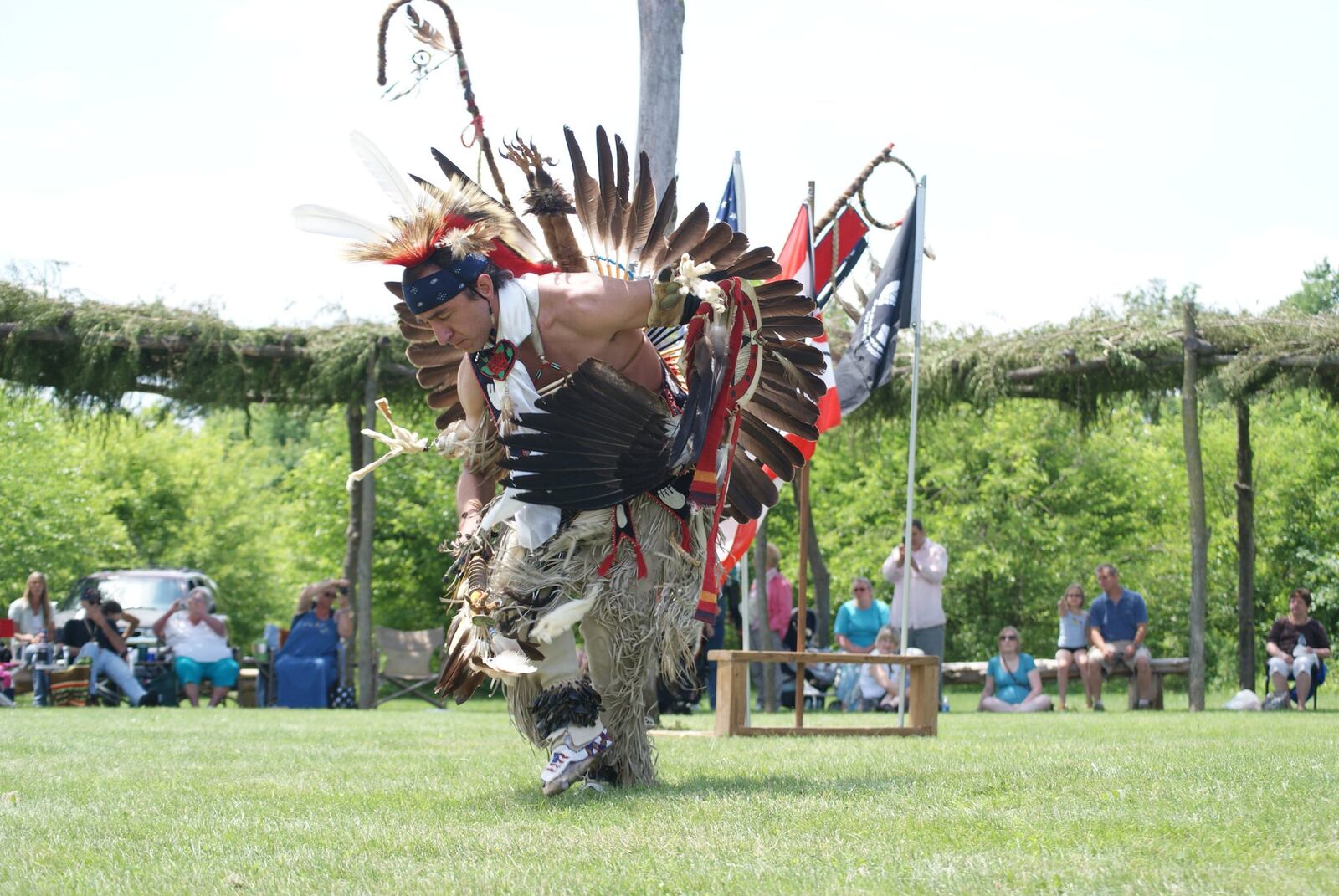 Education and fun combine with Native American dances, historical presentations and more during the Keeping the Tradition Pow Wow at SunWatch Indian Village and Archaeological Park this weekend. (Staff file photo)