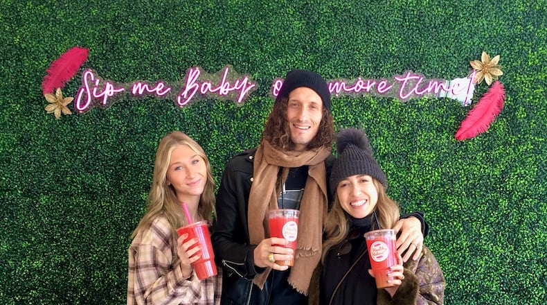 Healthy Hideout offers a drink called "David Shaw Creation," which was inspired by Shaw.