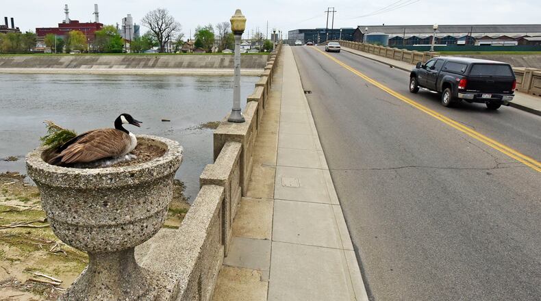 Piers of Hamilton’s Black Street Bridge will be inspected today and Friday by an underwater dive team, according to the city. NICK GRAHAM/STAFF