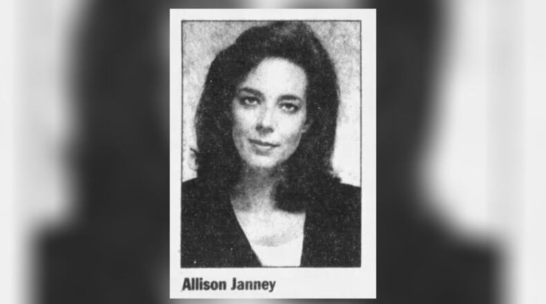 Allison Janney in 1996. DAYTON DAILY NEWS ARCHIVE