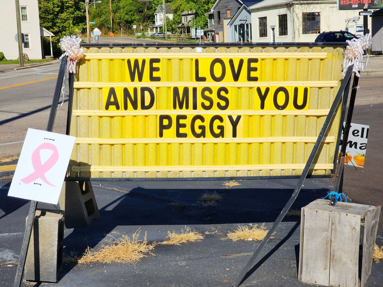 Customers of Peggy's Produce have been supportive of Peggy Landers as she continues battling breast cancer. NICK GRAHAM/STAFF