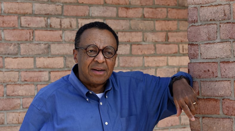 Middletown native Clarence Page was awarded the W.M. Kiplinger Award for Distinguished Contributions to Journalism Thursday night at the National Press Foundation’s annual journalism awards in Washington, D.C. NICK GRAHAM/STAFF