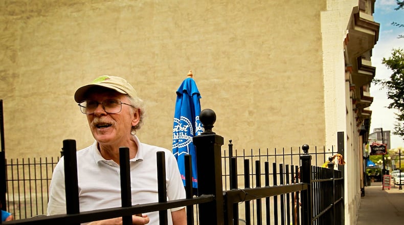 Bob Mendenhall owns and operates Blind Bob’s and Lily’s Bistro with his family. JIM WITMER/STAFF