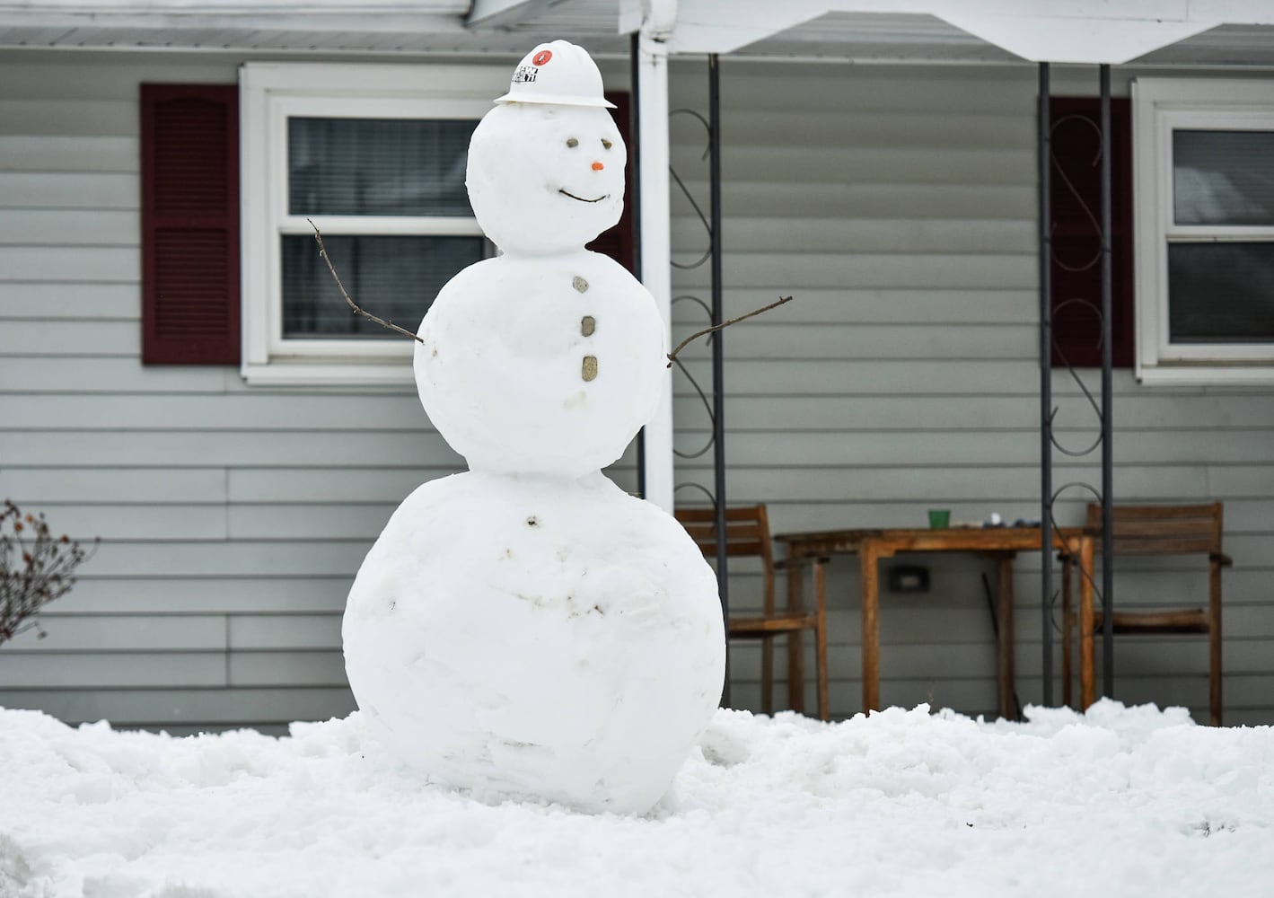 PHOTOS: Snow covers Butler County during weekend winter storm