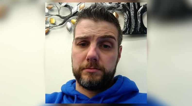 Aaron Allen, 35, currently lives in Hamilton. His path to sobriety involved a police chase following a theft.