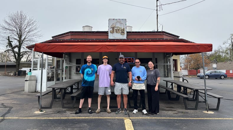 The Jug crew celebrates its first day of the 2025 season.