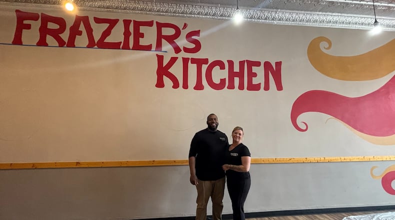 Robert and Anna Frazier are opening Frazier's Kitchen at 1206 Central Ave. in Middletown. BRYN DIPPOLD/STAFF