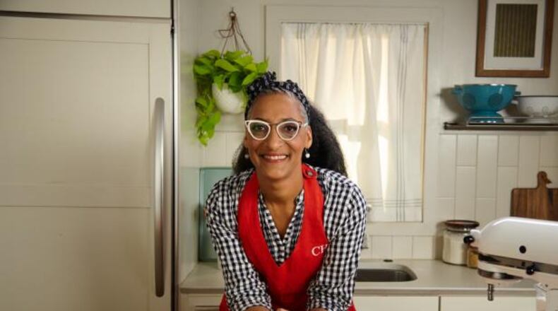 Celebrity chef Carla Hall says there is a lot of diversity in food served in Black-owned restaurants. FELICIA PERRETTI/FOOD NETWORK