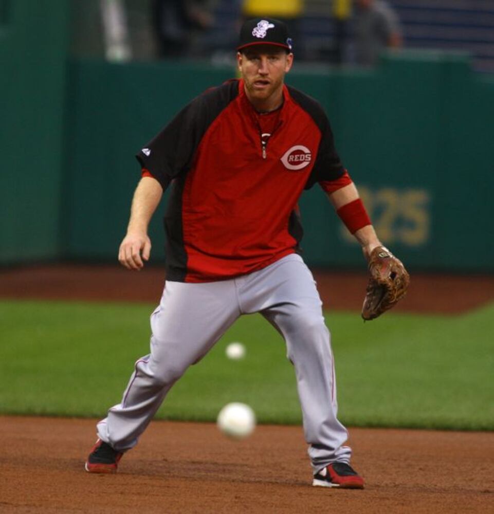 Pirates and Reds work out at PNC Park