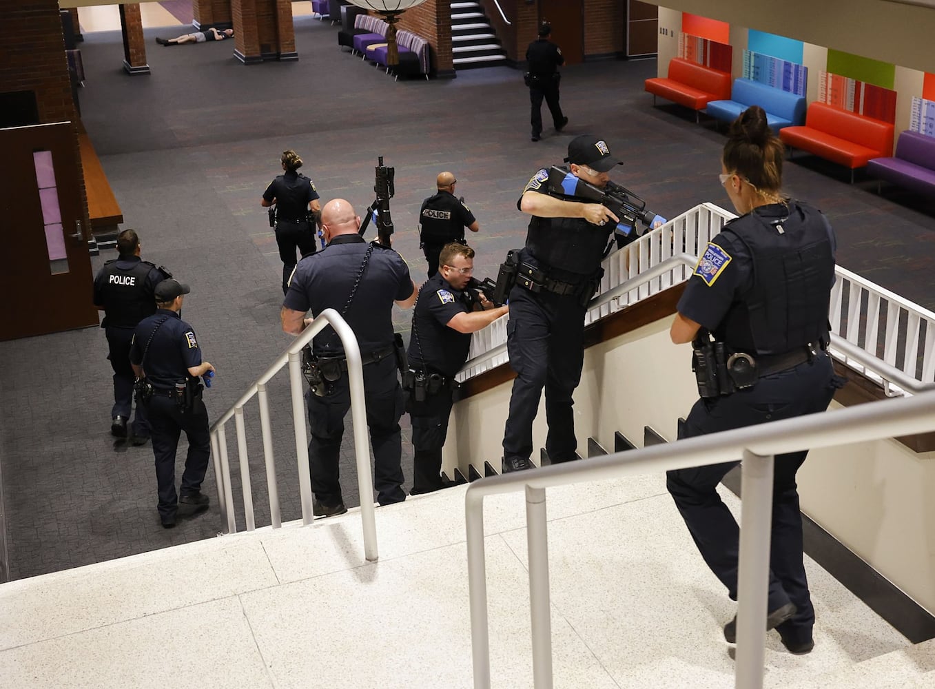 080122 Middletown active shooter training
