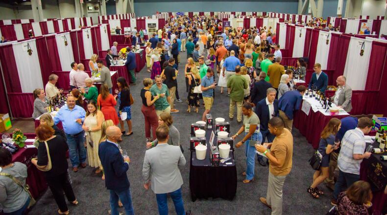The Cincinnati International Wine Festival is today through Sunday at the Duke Energy Convention Center, 525 Elm St., in downtown Cincinnati. This is for people age 21 and older. Collectors tastings are $45 per person and grand tastings are $95 per person with tickets available online at winefestival.com. Admission includes wine samples, a keepsake Riedel wine glass, food samplings and access to wine industry experts from around the world. CONTRIBUTED/CIWF