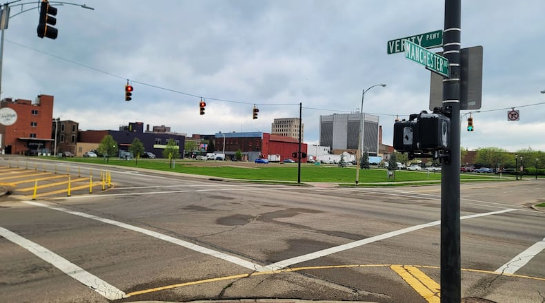 A man died late Tuesday night following a road rage shooting that reportedly began at Verity Parkway and Manchester Avenue in Middletown. NICK GRAHM/STAFF