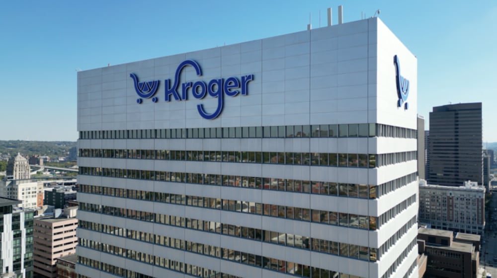 Kroger is headquartered in downtown Cincinnati.
WCPO/Contributed (Ray Pfeffer)