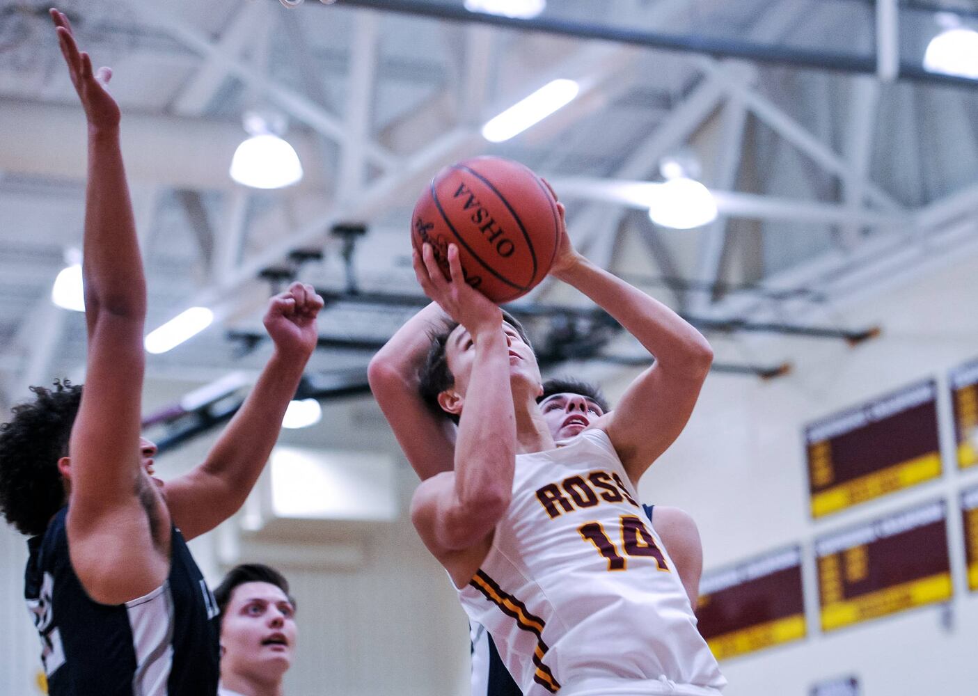 Ross vs Edgewood basketball