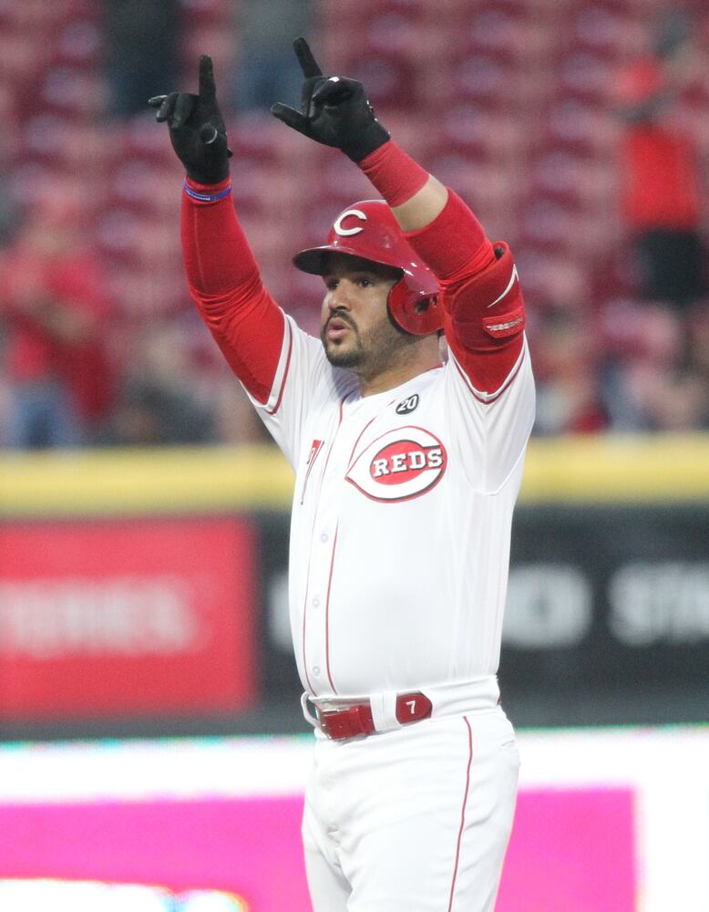 Photos: Cincinnati Reds vs. Milwaukee Brewers (April 2)