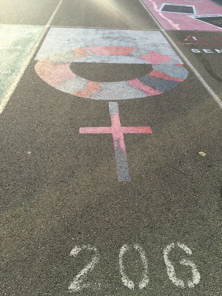 Lakota West senior parking spaces