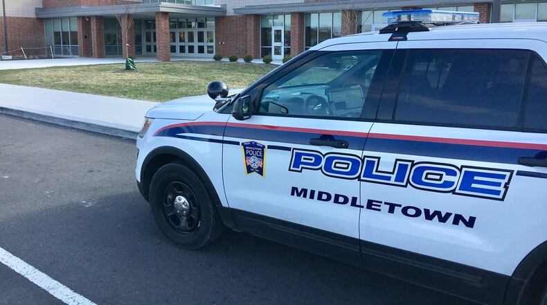 With the start of classes a few weeks away, Middletown school and police will soon conduct an active shooter drill on one of its campuses using simulated gunfire. May’s school shooting massacre at a Texas elementary, which saw an armed intruder kill 17 students and two teachers, is one of the reasons Middletown Schools have decided to conduct the rare, full-scale, security drill on August 1. (Photo By Michael D. Clark\Journal-News)
