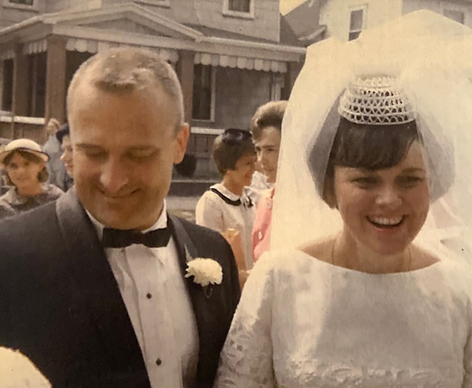 Don (Left) and Peggy Augusten on their wedding day, September 17, 1966. CONTRIBUTED