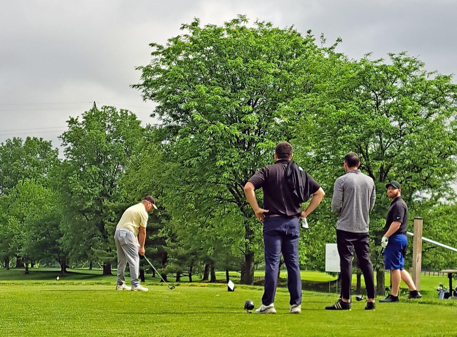A shotgun start for each foursome will kick off the May 14, Fairfield Chamber of Commerce Golf Outing. Contributed photo