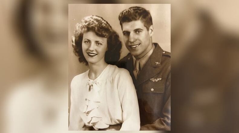Dewey Foxx married Freda on Jan. 13, 1945 while he was stationed at Buckingham Army Air Field in Fort Myers, Fla. They were married for 55 years. SUBMITTED PHOTO