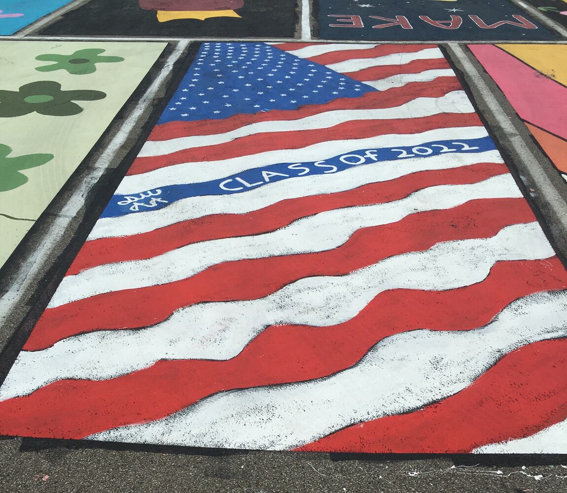 Fairfield High senior parking lot