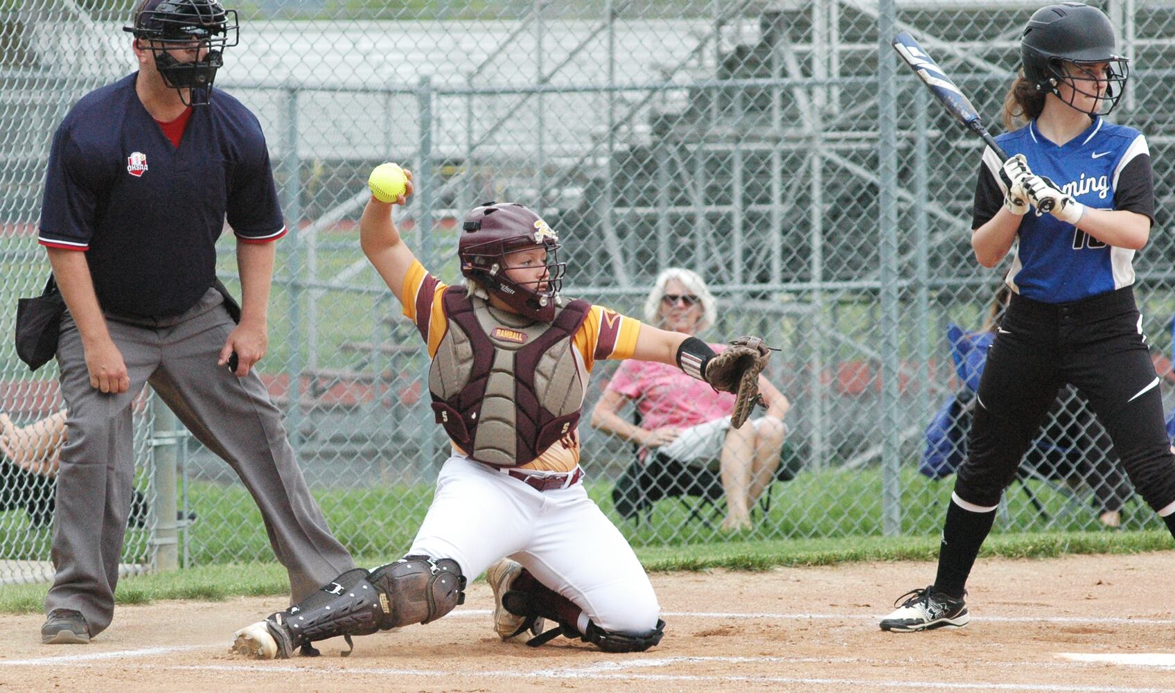 PHOTOS: Ross Vs. Wyoming Division II Sectional High School Softball