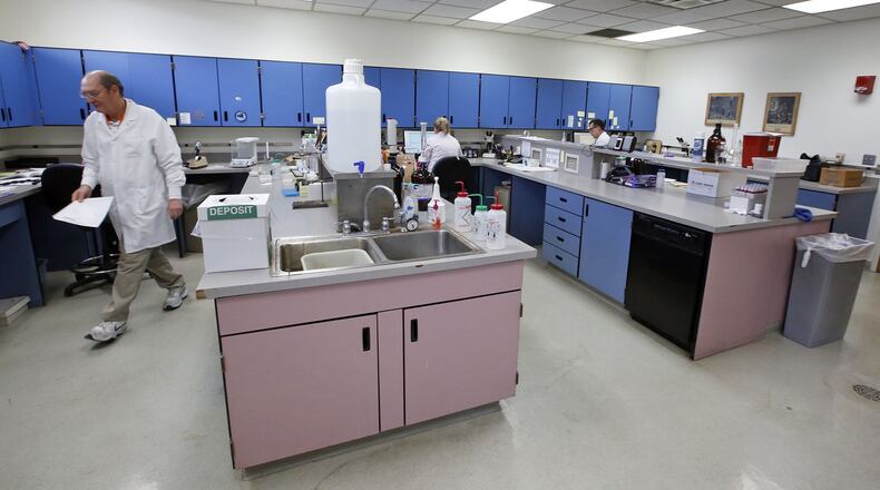 The Miami Valley Regional Crime Lab is shown in this file photo. TY GREENLEES / STAFF