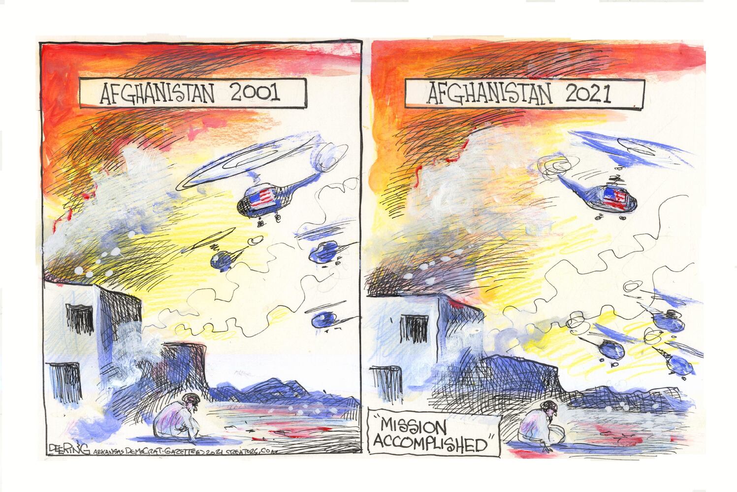 Week in cartoons: Billionaire space race, Afghanistan and more