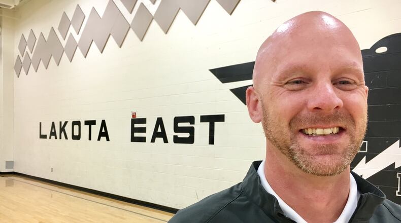 Lakota East High School Athletic Director Richard Bryant came up with the “No Shave November” fund raising idea as a way to help the family of his former student, Joe Bertram, who died at age 32 from cancer. Other Greater Miami Conference high schools are participating in the first-time fundraiser.
