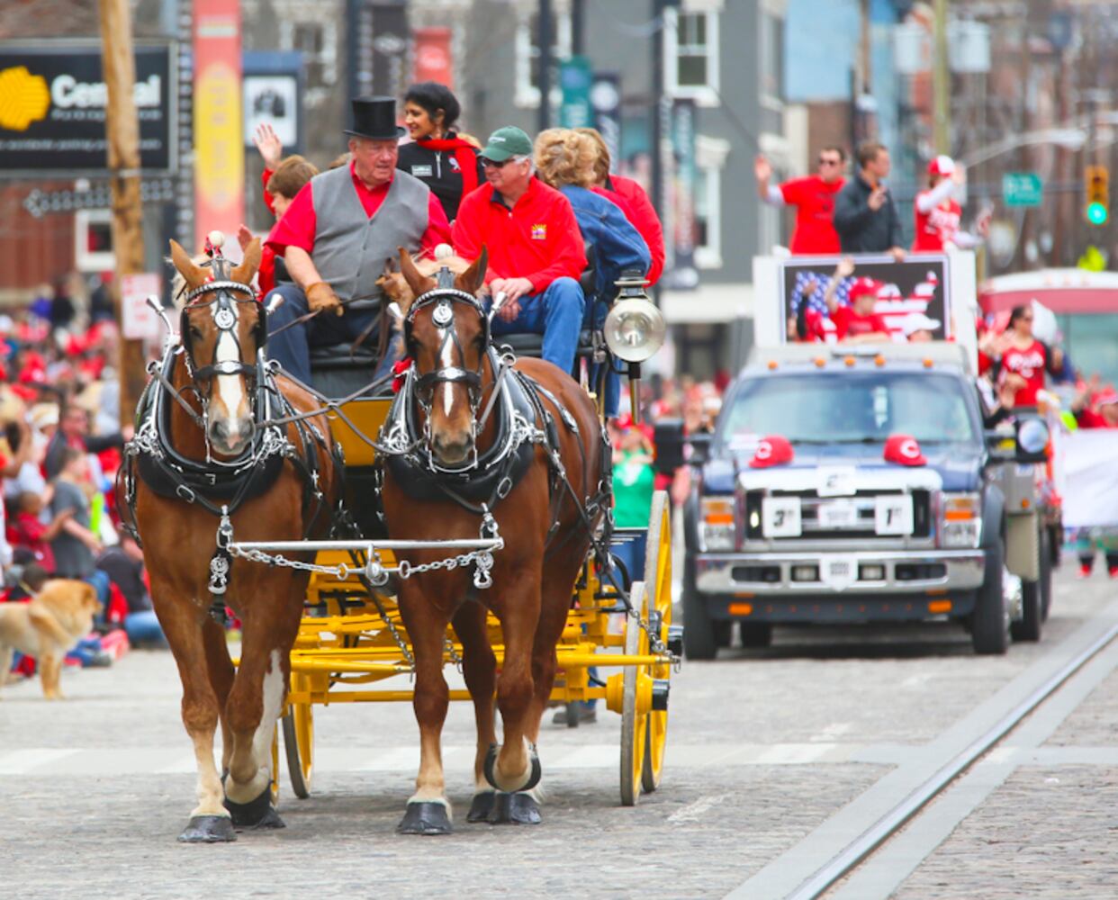 Reds Opening Day Parade 2015