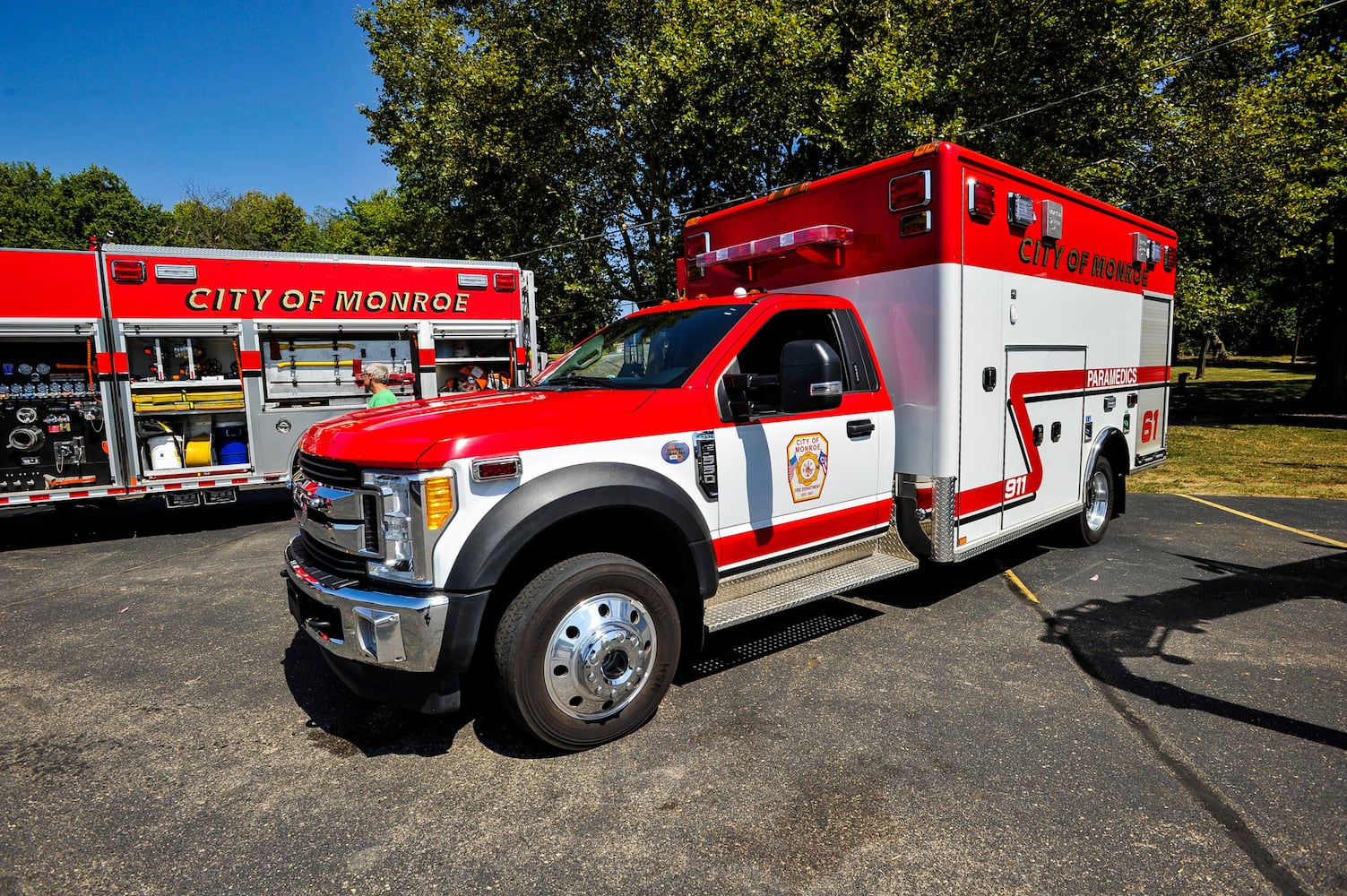 Hundreds attend Touch A Truck event in Monroe