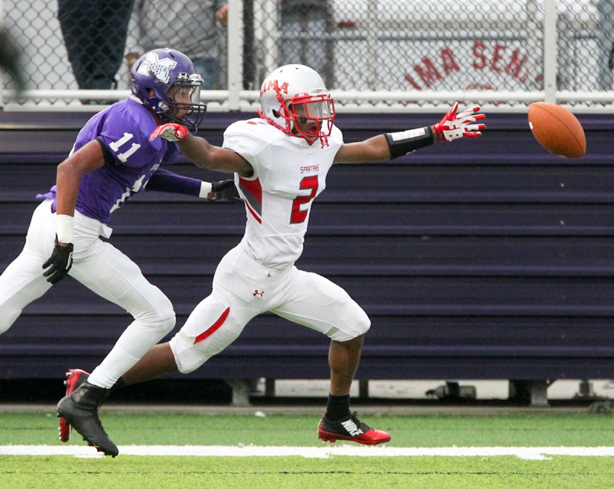 Middletown vs Lima Sr. football