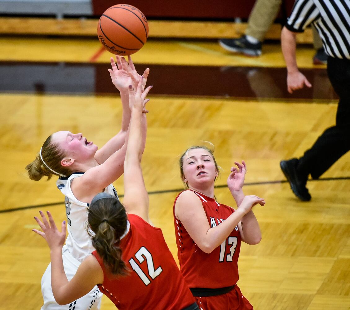 Madison vs Valley View girls sectional basketball
