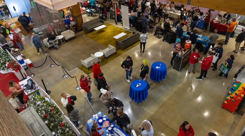 One of Butler County’s largest holiday events for adults is expecting a bigger crowd next week thanks to more venders and other attractions to be featured at “THE Jingle Mingle” at the Liberty Center.
The annual event, which in recent years moved to a new venue in the Liberty Center to better handle the crowd and venders, is touted by sponsoring officials as the largest, holiday business networking and fun event for adults in the region. (Provided)