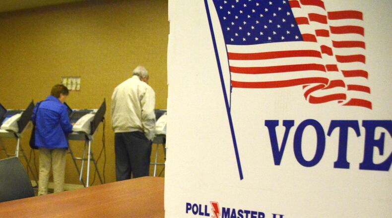 Less than 30 percent of Butler County voters participated in the Nov. 7, 2017, general election, according to the unofficial election results. MICHAEL D. PITMAN/FILE