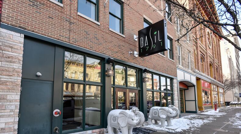 Basil 1791 is now open on High Street in Hamilton. Basil 1791 offers a variety of dishes from sushi to traditional American fare. NICK GRAHAM/STAFF
