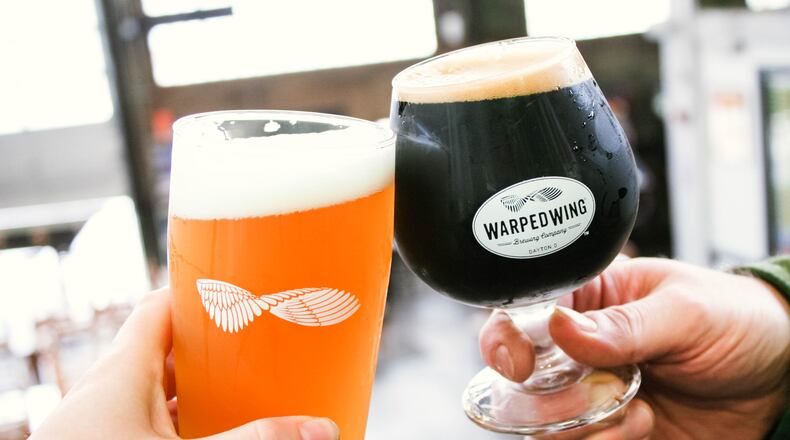 Warped Wing brewery in Dayton. CONTRIBUTED