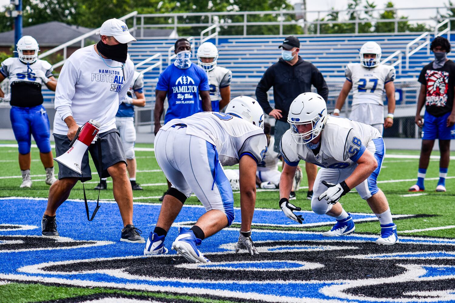 081220 Hamilton football practice